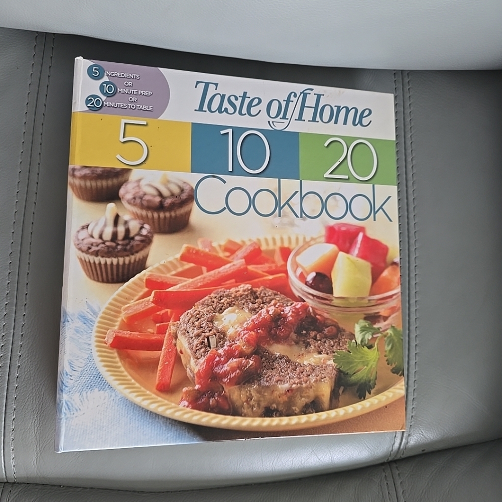 Taste of Home 5 10 20 Cookbook by Janet Briggs Spiral Hardcover